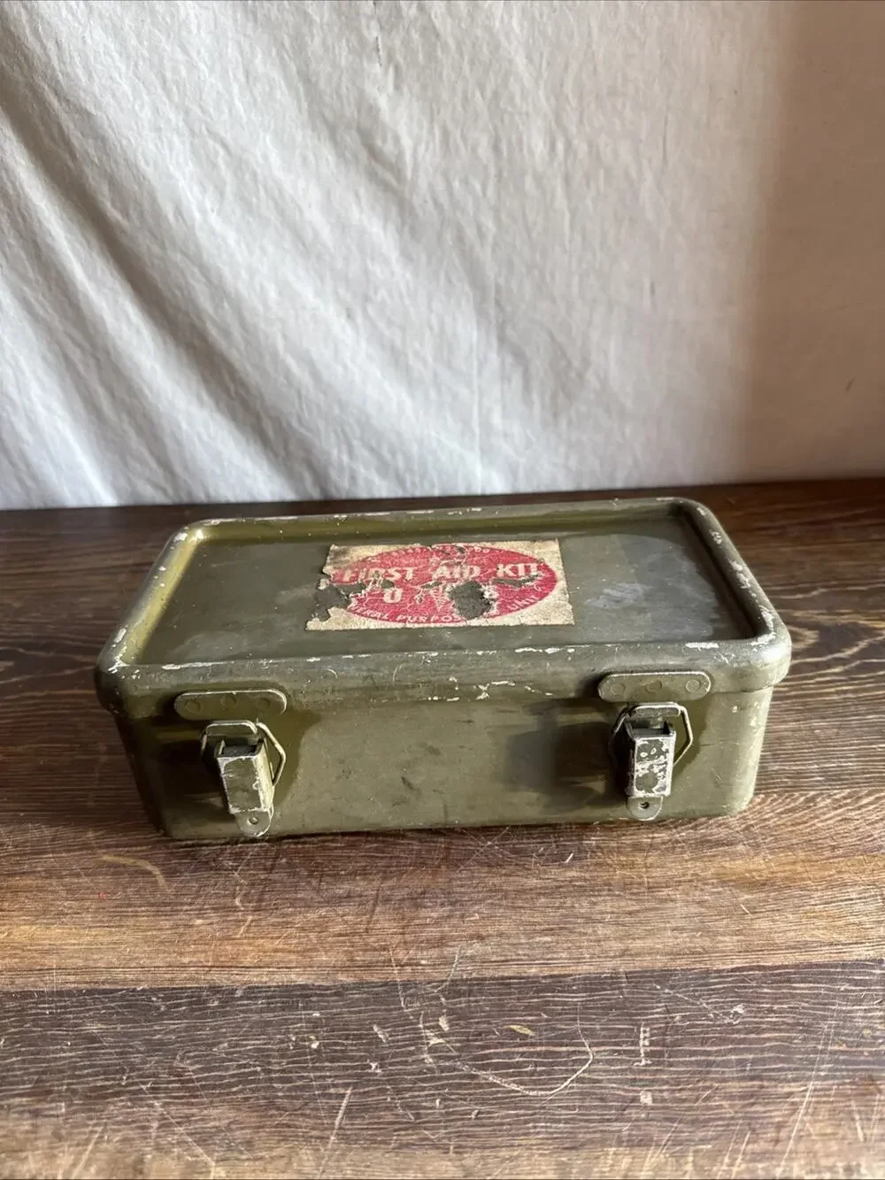 US Army Military Motor Vehicle Jeep General Purpose First Aid Kit